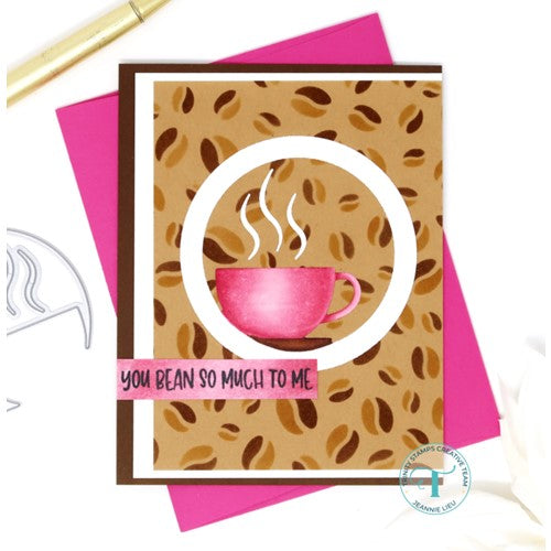 Simon Says Stamp! Trinity Stamps CAFE CUP CUTOUT Die tmd097