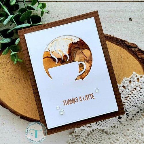 Simon Says Stamp! Trinity Stamps CAFE CUP CUTOUT Die tmd097