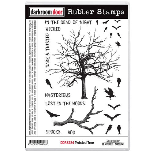Simon Says Stamp! Darkroom Door Cling Stamps TWISTED TREE ddrs224