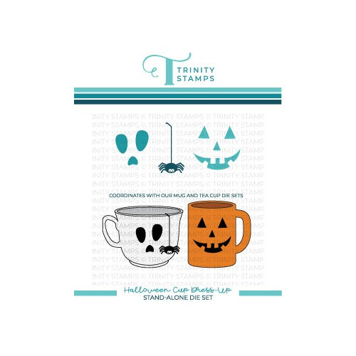 Simon Says Stamp! Trinity Stamps HALLOWEEN CUP DRESS UP Die Set tmd089