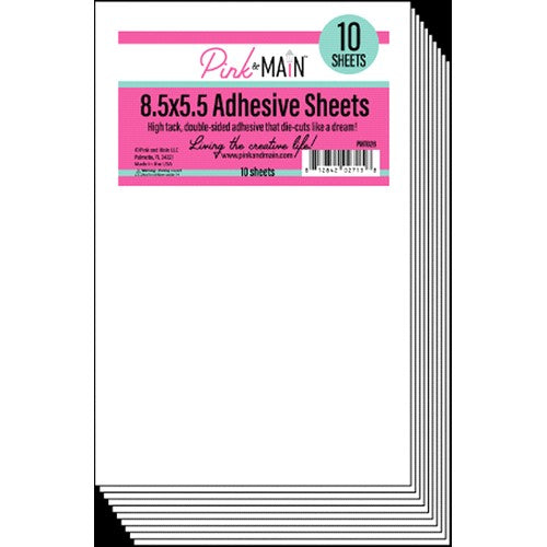 Simon Says Stamp! Pink and Main 8.5x 5.5 Adhesive Sheets PMT026