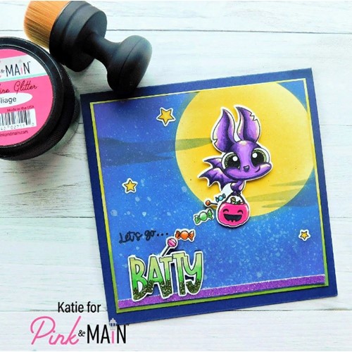 Simon Says Stamp! Pink and Main BATTY FOR YOU Clear Stamps PM0481