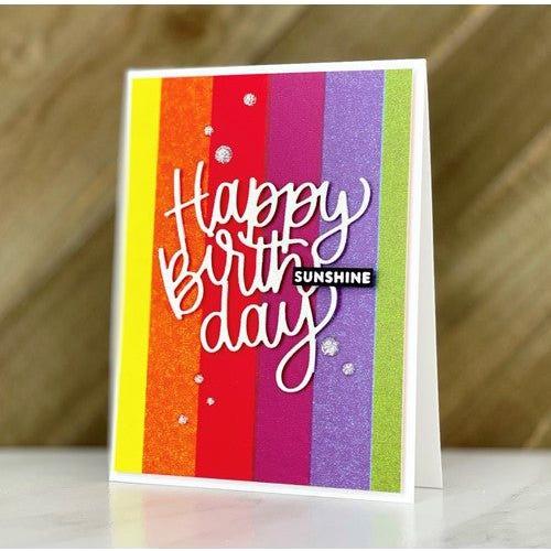 Simon Says Stamp! Simon Says Stamp LARGE HAPPY BIRTHDAY Wafer Die sssd112404