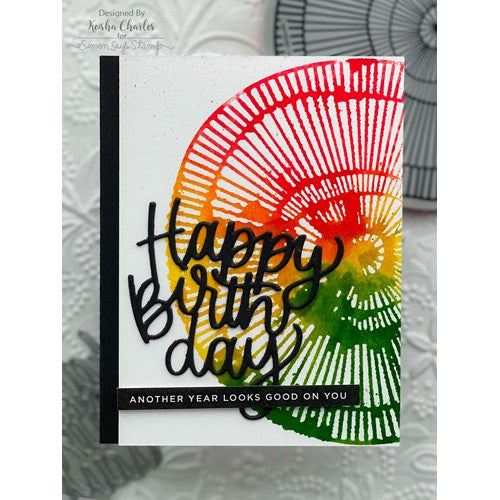 Simon Says Stamp! Simon Says Stamp LARGE HAPPY BIRTHDAY Wafer Die sssd112404 | color-code:ALT3