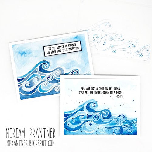 Simon Says Stamp! Simon Says Stamp Stencil WAVES OF CHANGE ssst221559 | color-code:ALT1