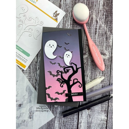 Simon Says Stamp! Simon Says Stamp Sentiment Strips REVERSE SPOOKY SALUTATIONS sssg131064
