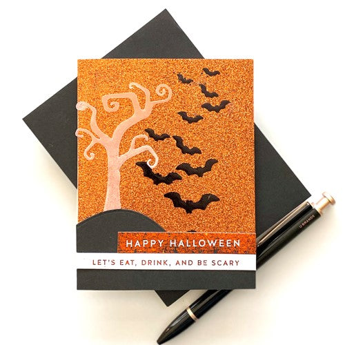 Simon Says Stamp! Simon Says Stamp Sentiment Strips REVERSE SPOOKY SALUTATIONS sssg131064