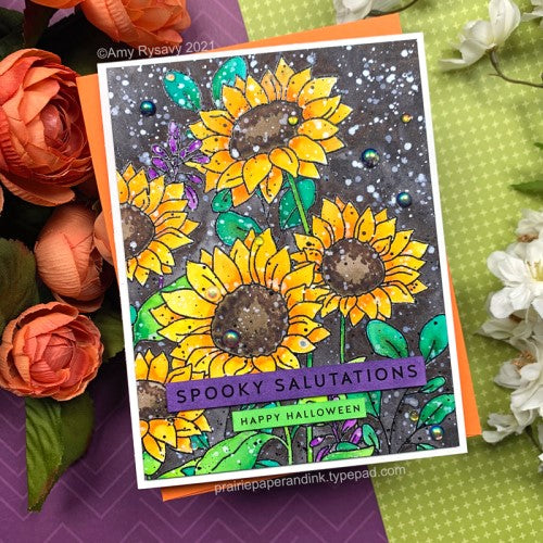 Simon Says Stamp! Simon Says Stamp Sentiment Strips SPOOKY SALUTATIONS sssg131063 | color-code:ALT2