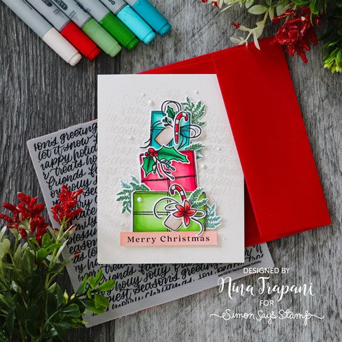 Simon Says Stamp! Simon Says Stamp Sentiment Strips MERRIEST CHRISTMAS sssg131071 | color-code:ALT2