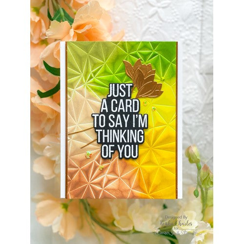 Simon Says Stamp! Simon Says Stamp Embossing Folder CRYSTAL DISTORTION sf235 | color-code:ALT4