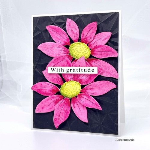 Simon Says Stamp! Simon Says Stamp Embossing Folder CRYSTAL DISTORTION sf235