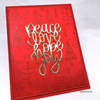 Simon Says Stamp! Simon Says Stamp PEACE LOVE HOPE JOY Wafer Die sssd112418