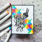 Simon Says Stamp! Simon Says Stamp PEACE LOVE HOPE JOY Wafer Die sssd112418