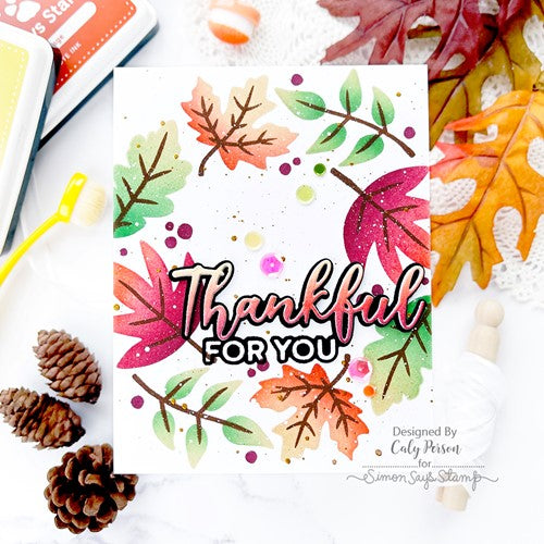 Simon Says Stamp! Simon Says Stamp THANKFUL FOR YOU Wafer Dies sssd112407 | color-code:ALT3