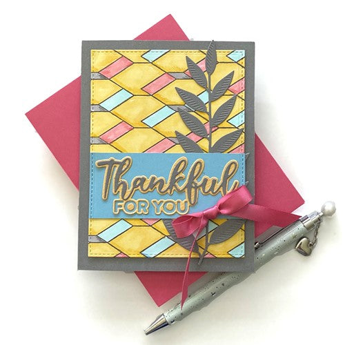 Simon Says Stamp! Simon Says Stamp THANKFUL FOR YOU Wafer Dies sssd112407