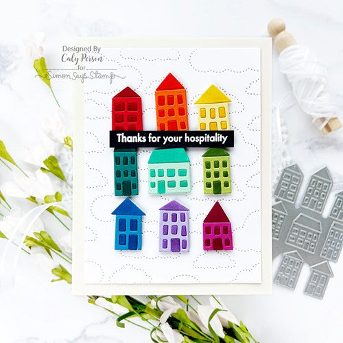Simon Says Stamp! Simon Says Stamp THE NEIGHBORHOOD Wafer Dies sssd112426 | color-code:ALT0