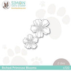Simon Says Stamp! Simon Says Stamp ETCHED PRIMROSE BLOOMS Wafer Dies s720