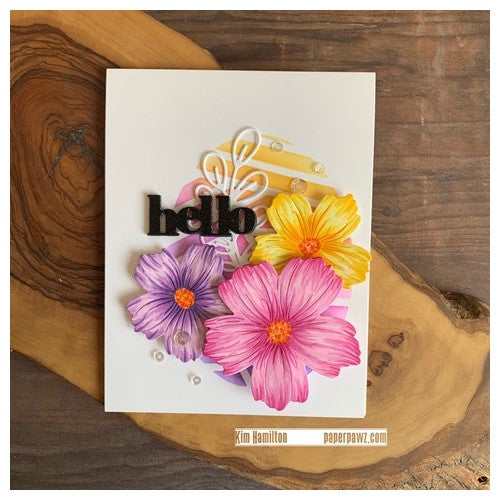 Simon Says Stamp! Simon Says Stamp ETCHED PRIMROSE BLOOMS Wafer Dies s720 | color-code:ALT0