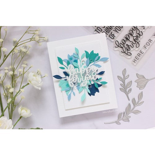 Simon Says Stamp! Simon Says Stamp ETCHED MEADOW FLOWER AND LEAVES Wafer Dies s722 | color-code:ALT0