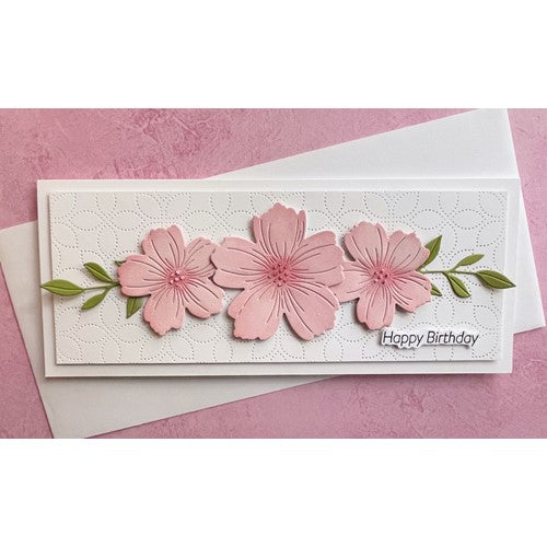 Simon Says Stamp! Simon Says Stamp ETCHED MEADOW FLOWER AND LEAVES Wafer Dies s722