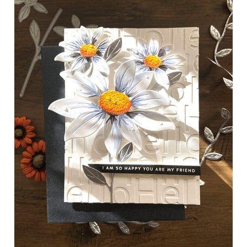 Simon Says Stamp! Simon Says Stamp ETCHED LAYERED DAISY STEM Wafer Dies s710