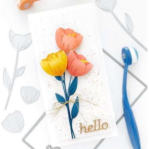 Simon Says Stamp! Simon Says Stamp ETCHED CROCUS STEMS Wafer Dies s719 | color-code:ALT1