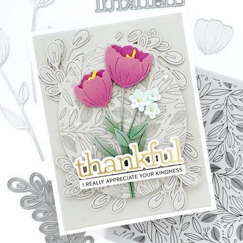 Simon Says Stamp! Simon Says Stamp ETCHED CROCUS STEMS Wafer Dies s719