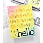 Simon Says Stamp! Simon Says Stamp FINE PETAL BACKGROUND PLATE Wafer Die s717 | color-code:ALT0