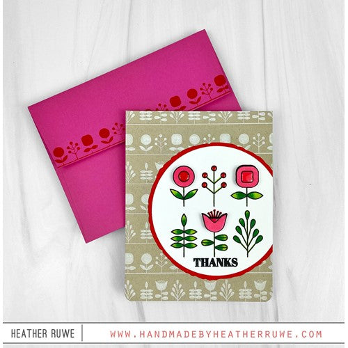 Simon Says Stamp! Simon Says Cling Stamp PRINTMAKING FLORAL BACKGROUND sss102360 | color-code:ALT2