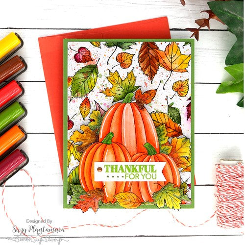 Simon Says Stamp! Simon Says Cling Stamp PEEL APART LEAVES sss102349 | color-code:ALT3