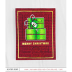 Simon Says Stamp! Simon Says Cling Stamp HAND LETTERED HOLIDAY BACKGROUND sss102181 | color-code:ALT4