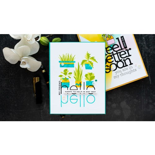 Simon Says Stamp! CZ Design Clear Stamps CLEAN LINE XL cz265c | color-code:ALT01