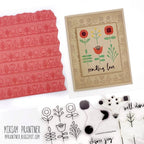 Simon Says Stamp! Simon Says Clear Stamps PRINTMAKING FLORALS sss202359