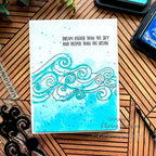 Simon Says Stamp! Simon Says Clear Stamps WAVES OF CHANGE sss202362