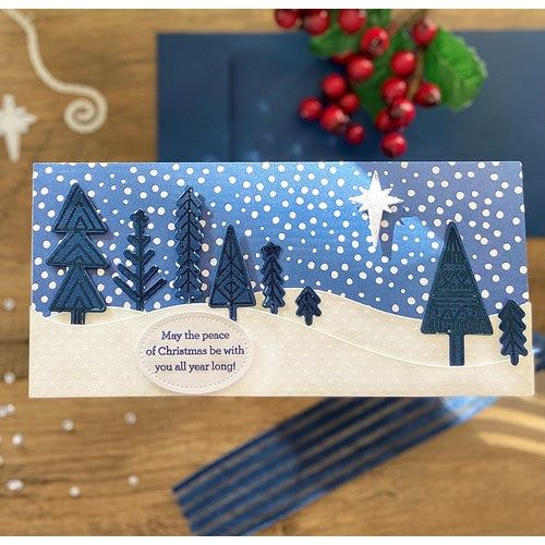 Simon Says Stamp! Simon Says Clear Stamps MERRY CHRISTMAS TREES sss202352c