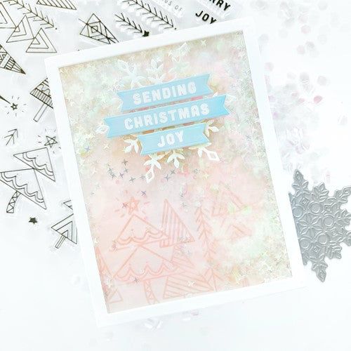 Simon Says Stamp! Simon Says Clear Stamps MERRY CHRISTMAS TREES sss202352c