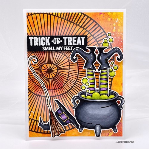 Simon Says Stamp! Simon Says Clear Stamps TOIL AND TROUBLE sss302354c