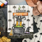 Simon Says Stamp! Simon Says Clear Stamps TOIL AND TROUBLE sss302354c | color-code:ALT3