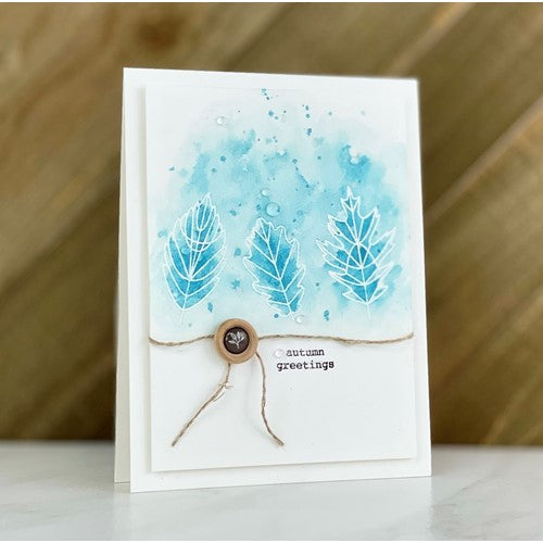 Simon Says Stamp! Simon Says Clear Stamps LINED LEAVES sss302344c