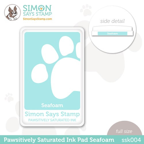 Simon Says Stamp! Simon Says Stamp Pawsitively Saturated Ink Pad SEAFOAM ssk004