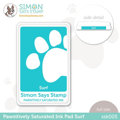 Simon Says Stamp! Simon Says Stamp Pawsitively Saturated Ink Pad SURF ssk005