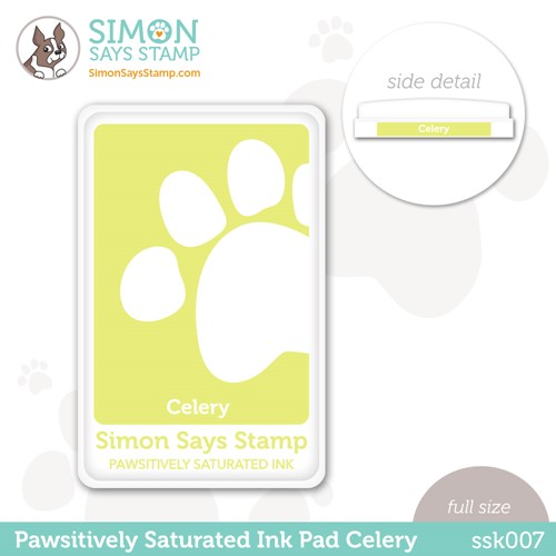 Simon Says Stamp! Simon Says Stamp Pawsitively Saturated Ink Pad CELERY ssk007