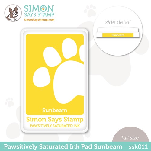 Simon Says Stamp Pawsitively Saturated Ink Pad SUNBEAM ssk011