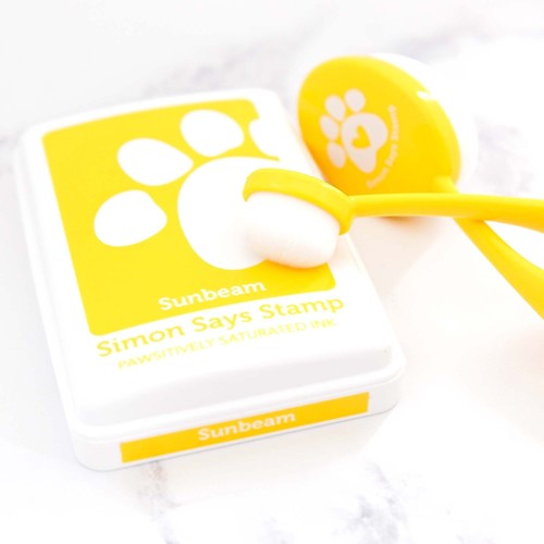 Simon Says Stamp! Simon Says Stamp Pawsitively Saturated Ink Pad SUNBEAM ssk011 | color-code:ALT0