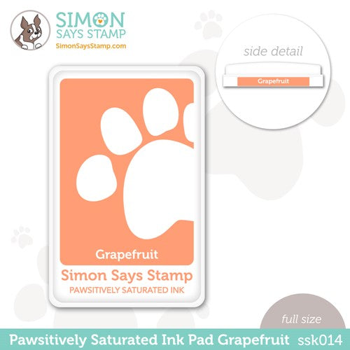 Simon Says Stamp! Simon Says Stamp Pawsitively Saturated Ink Pad GRAPEFRUIT ssk014