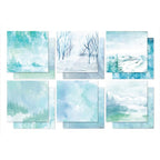 Simon Says Stamp! Paper Rose WINTER BACKGROUNDS 6x6 Paper Pack 23623