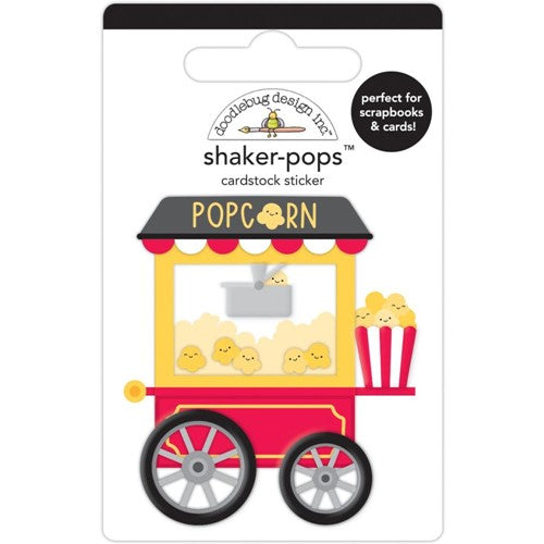 Simon Says Stamp! Doodlebug WHAT'S POPPIN' Shaker Pops 3D Sticker 7308
