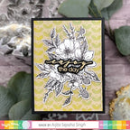 Simon Says Stamp! Waffle Flower ANEMONE Clear Stamps 420871*