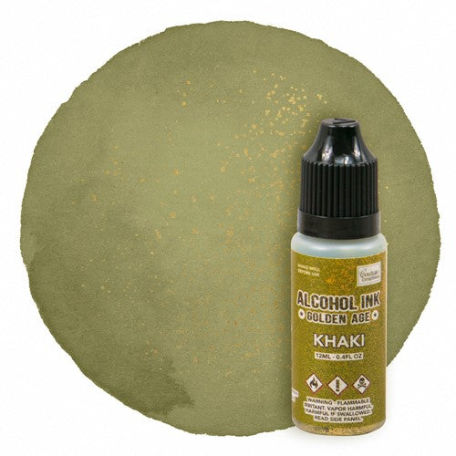 Simon Says Stamp! Couture Creations KHAKI Golden Age Alcohol Ink co728495
