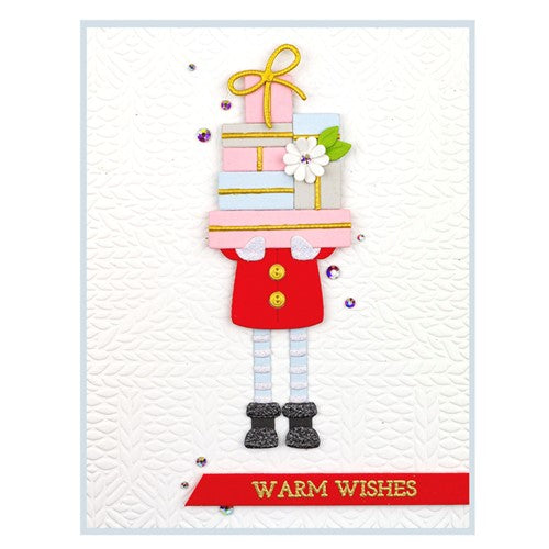 Simon Says Stamp! SES-025 Spellbinders SWEATER WEATHER Embossing Folder